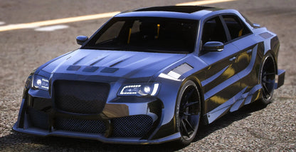 (Debadged) Chrysler 300 SRT Abflug Bulletproof | Adan