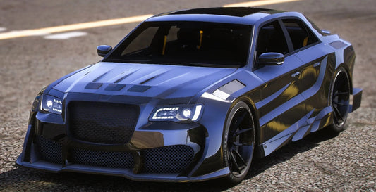 (Debadged) Chrysler 300 SRT Abflug Bulletproof | Adan