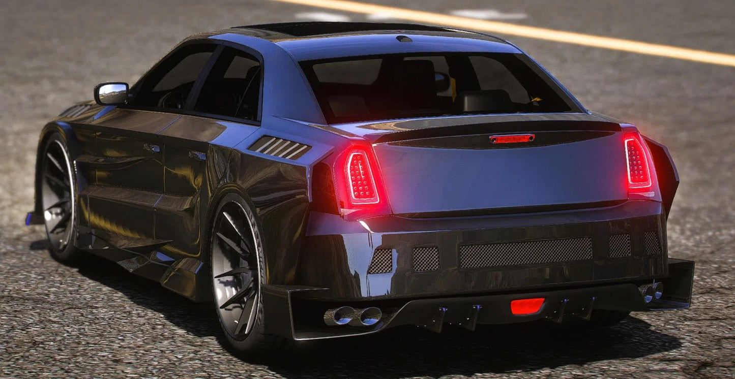 (Debadged) Chrysler 300 SRT Abflug Bulletproof | Adan