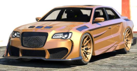 (Debadged) Chrysler 300 SRT Abflug | Adan