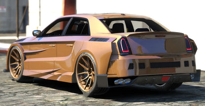 (Debadged) Chrysler 300 SRT Abflug | Adan