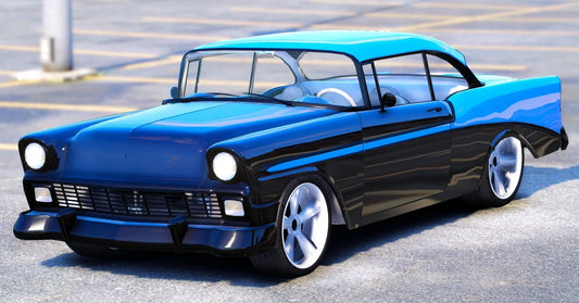 (Debadged) Chevy Belair 1956 | OWL Frost