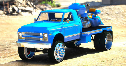 (Debadged) Chevy C40 SINGLE MEGACAB FLATBED | GG