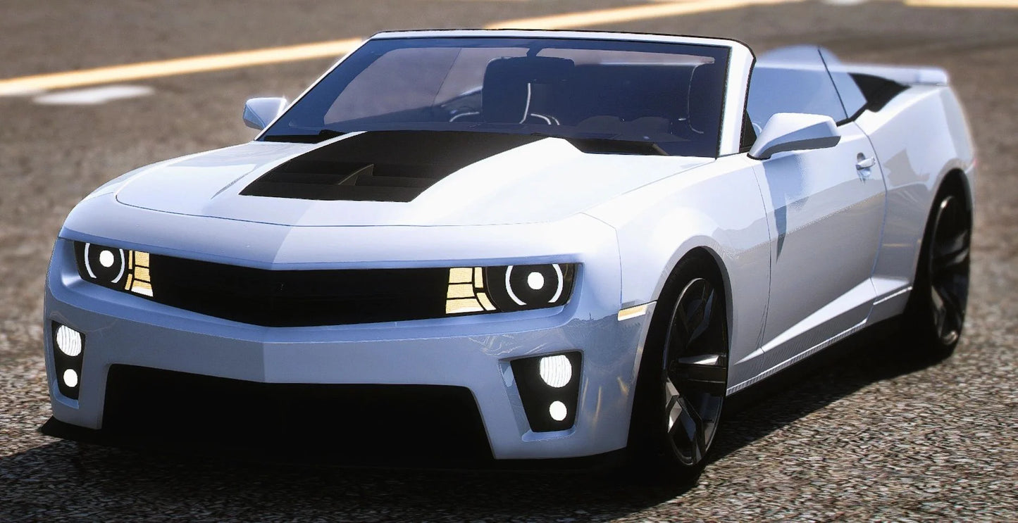 (Debadged) Chevrolet Camaro Convertible | Vanz