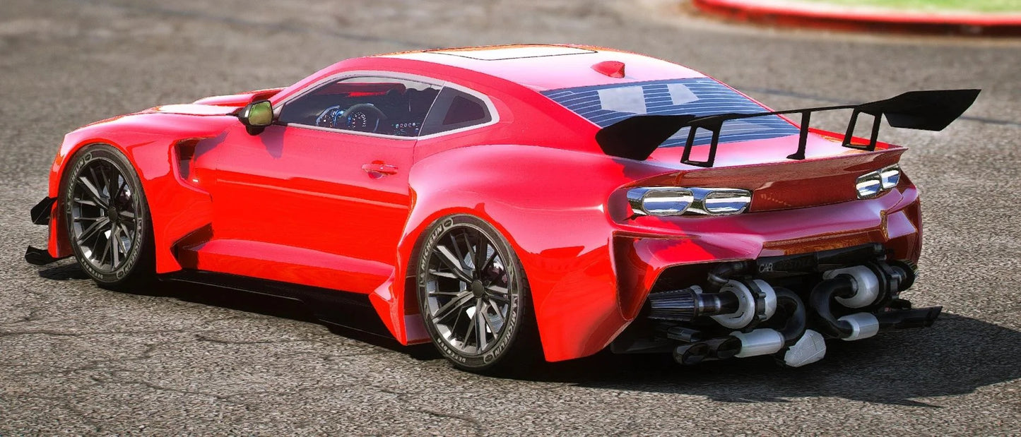 (Debadged) Chevrolet Camaro ZL1 Hycade Twinturbo | Wenum