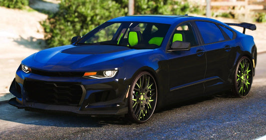 (Debadged) Chevrolet Camaro ZL1 on Forgiatos 4 Doors | Trill
