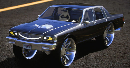 (Debadged) Chevy Caprise HellcatBox Donk 6 Seater Slider | A1 Customs
