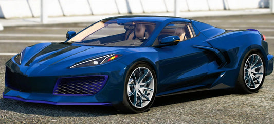 (Debadged) Chevrolet Corvette C8 Widebody Mister | LAxuuR