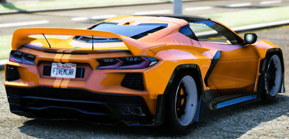 (Debadged) Chevrolet Corvette C8 Rocket Bunny | TaxBoo