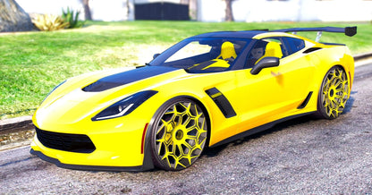 (Debadged) Chevy Corvette Z06 C7R Edition | Trill