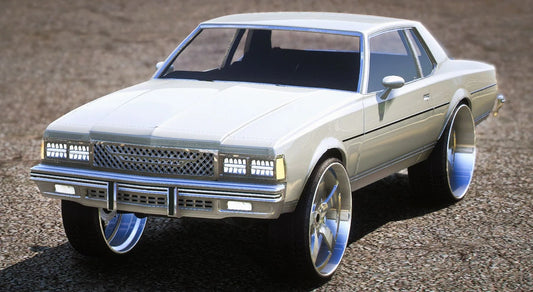 (Debadged) Chevrolet Fleetline Aerosedan 1977 | Flexx Gordon