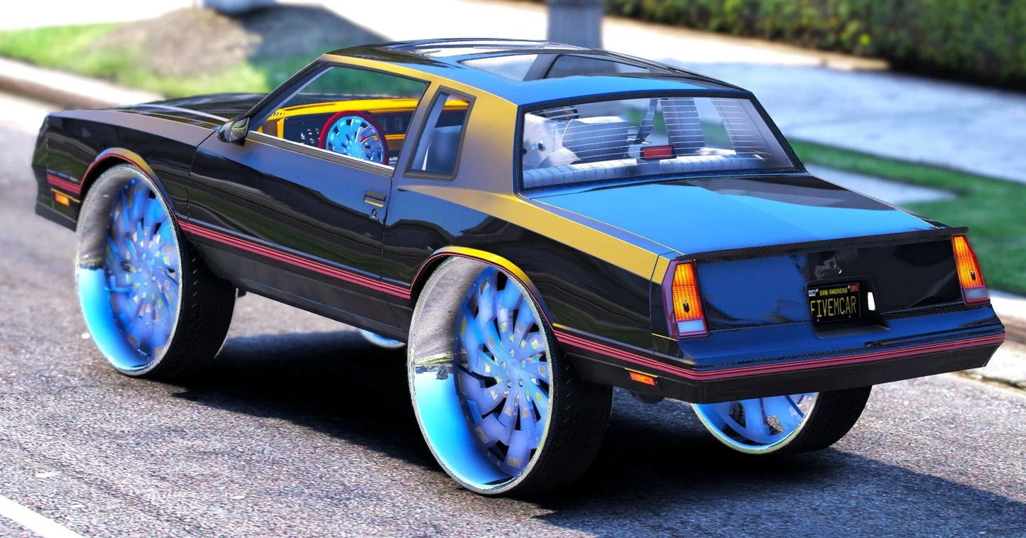 (Debadged) Chevrolet Monte Carlo On Ruccis | PNUT Customs