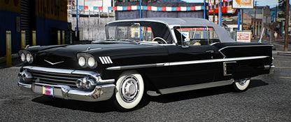 (Debadged) Chevy Impala 1958 | Owl Frost