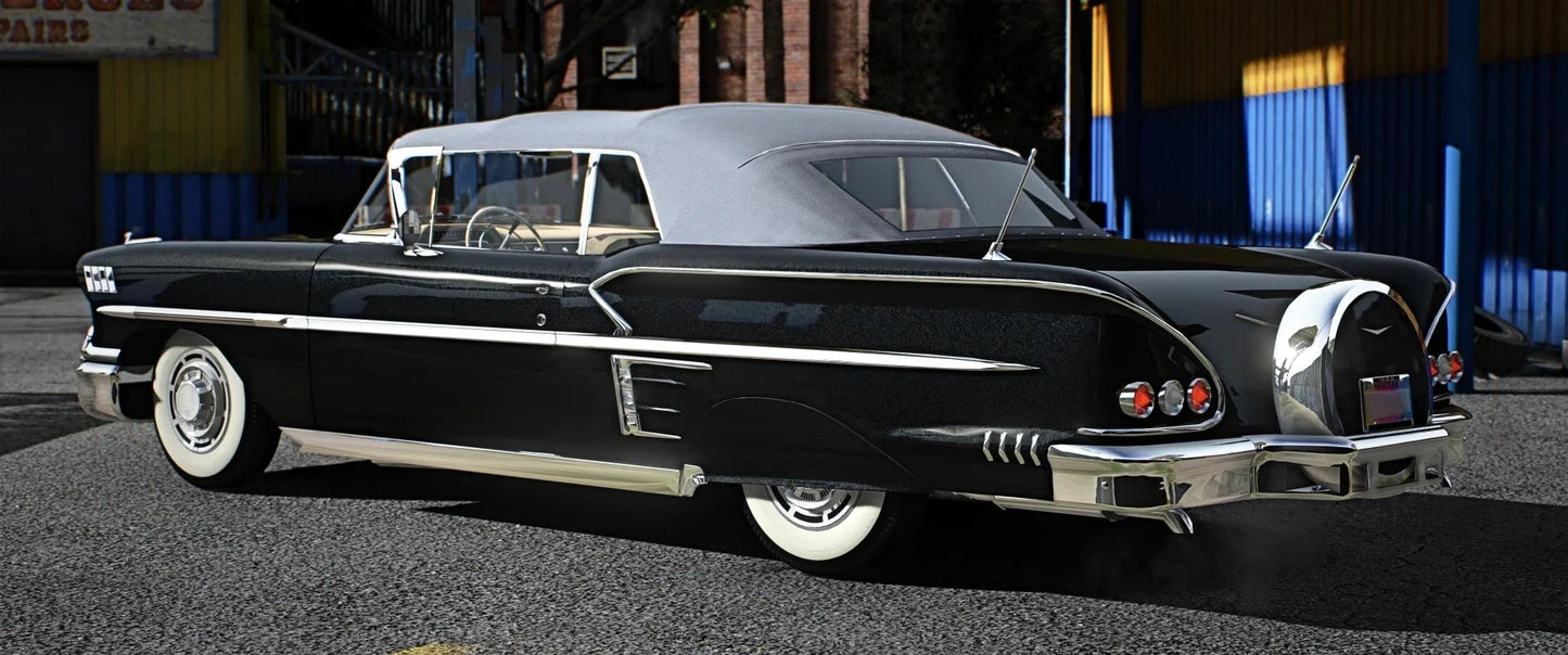 (Debadged) Chevy Impala 1958 | Owl Frost