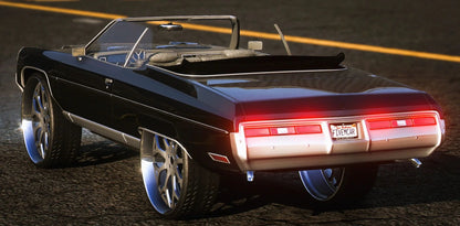 (Debadged) Chevy Impala 1972 Drop Donk | HeavyF