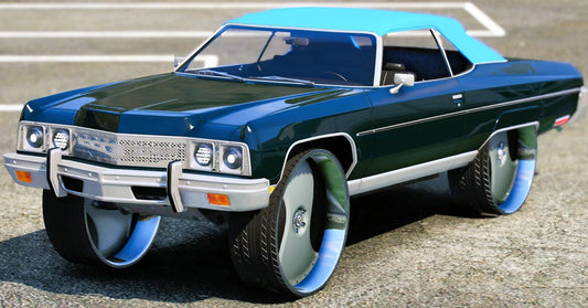 (Debadged) Chevrolet Impala SRT 1973 Donk | Umrellas