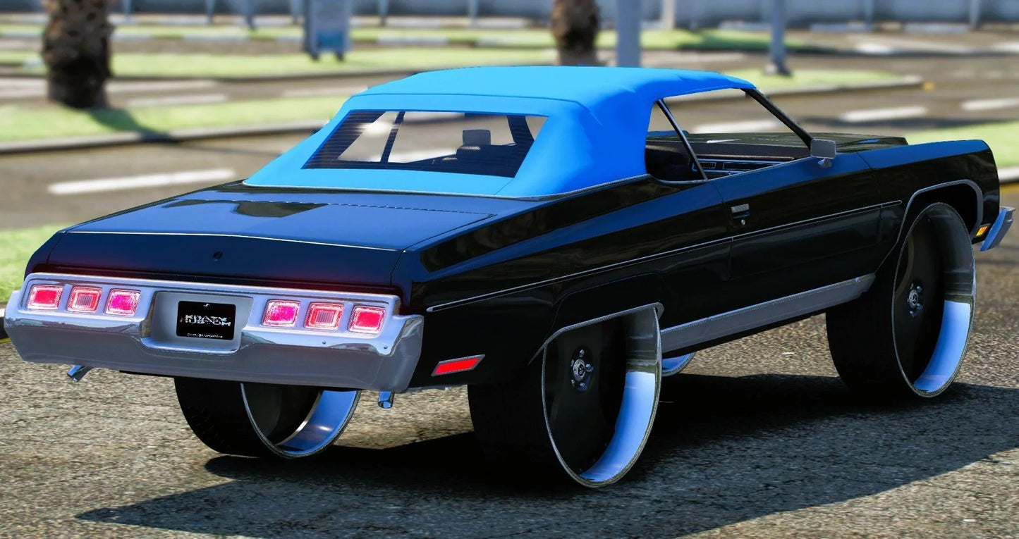 (Debadged) Chevrolet Impala SRT 1973 Donk | Umrellas