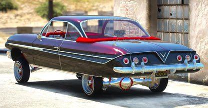 (Debadged) Chevy Impala SS 1961 Lowrider | Unique Customs