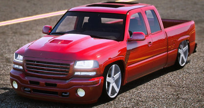 (Debadged) Chevy Silverado 2006 Guero EXT | Pers