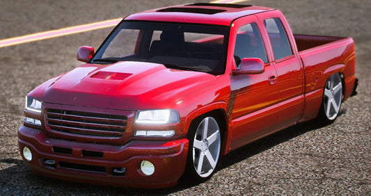 (Debadged) Chevy Silverado 2006 Guero EXT | Pers