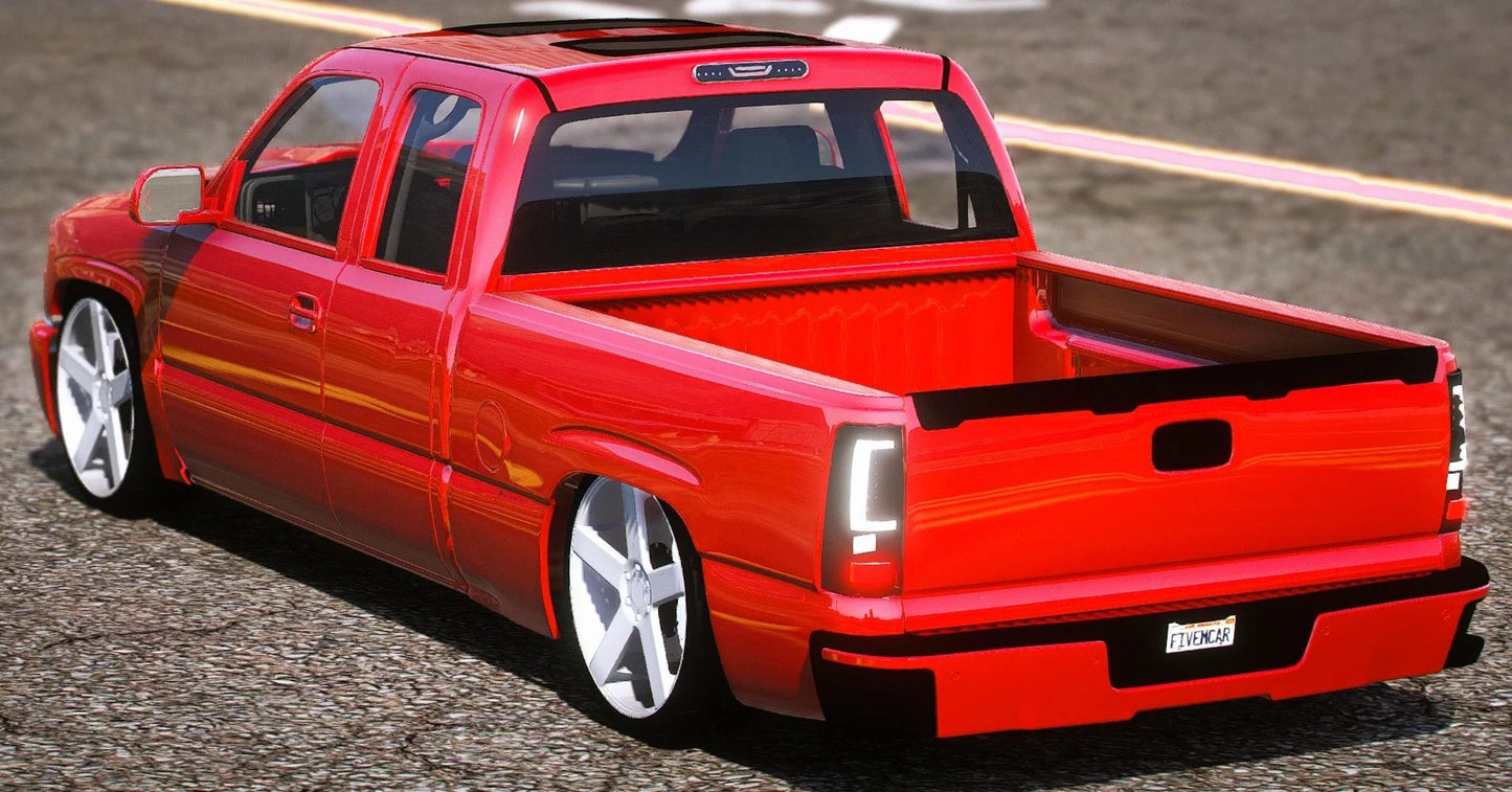 (Debadged) Chevy Silverado 2006 Guero EXT | Pers