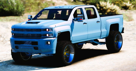 (Debadged) Chevrolet Silverado 2500HD LTZ Duramax Turbo Charged | Twin Builds