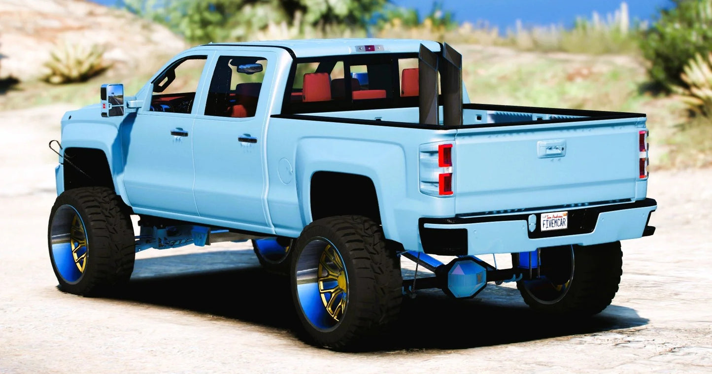 (Debadged) Chevrolet Silverado 2500HD LTZ Duramax Turbo Charged | Twin Builds