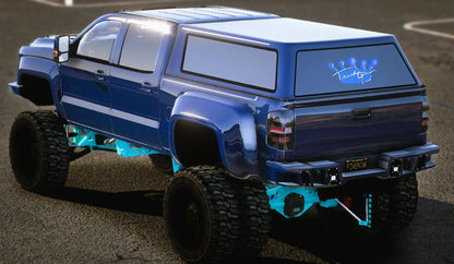 (Debadged) Chevy Silverado Camper | Bagged Custom