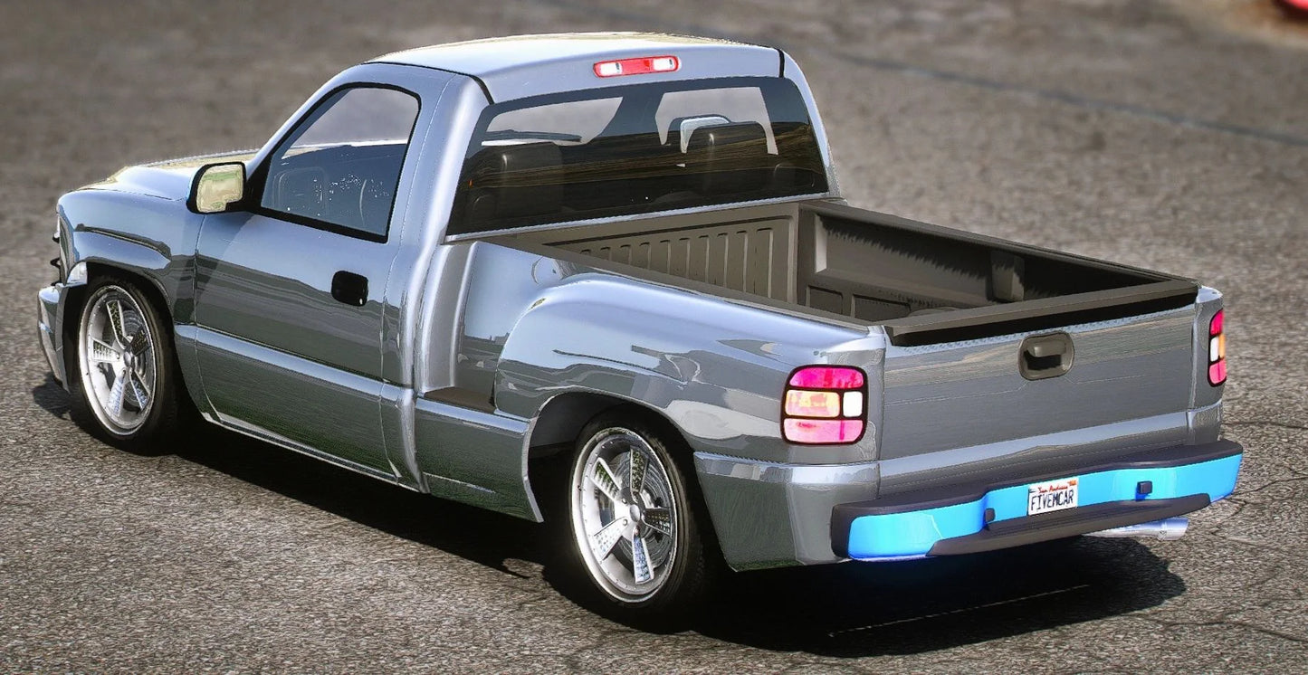 (Debadged) Chevy Silverado Drag 2001 | WANKY