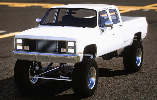 (Debadged) Chevy Silverado Square Body 1986 Lifted | Exotic