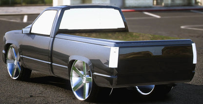 (Debadged) Chevrolet Silverado Extended Cab Pickup Dually | KB Customs