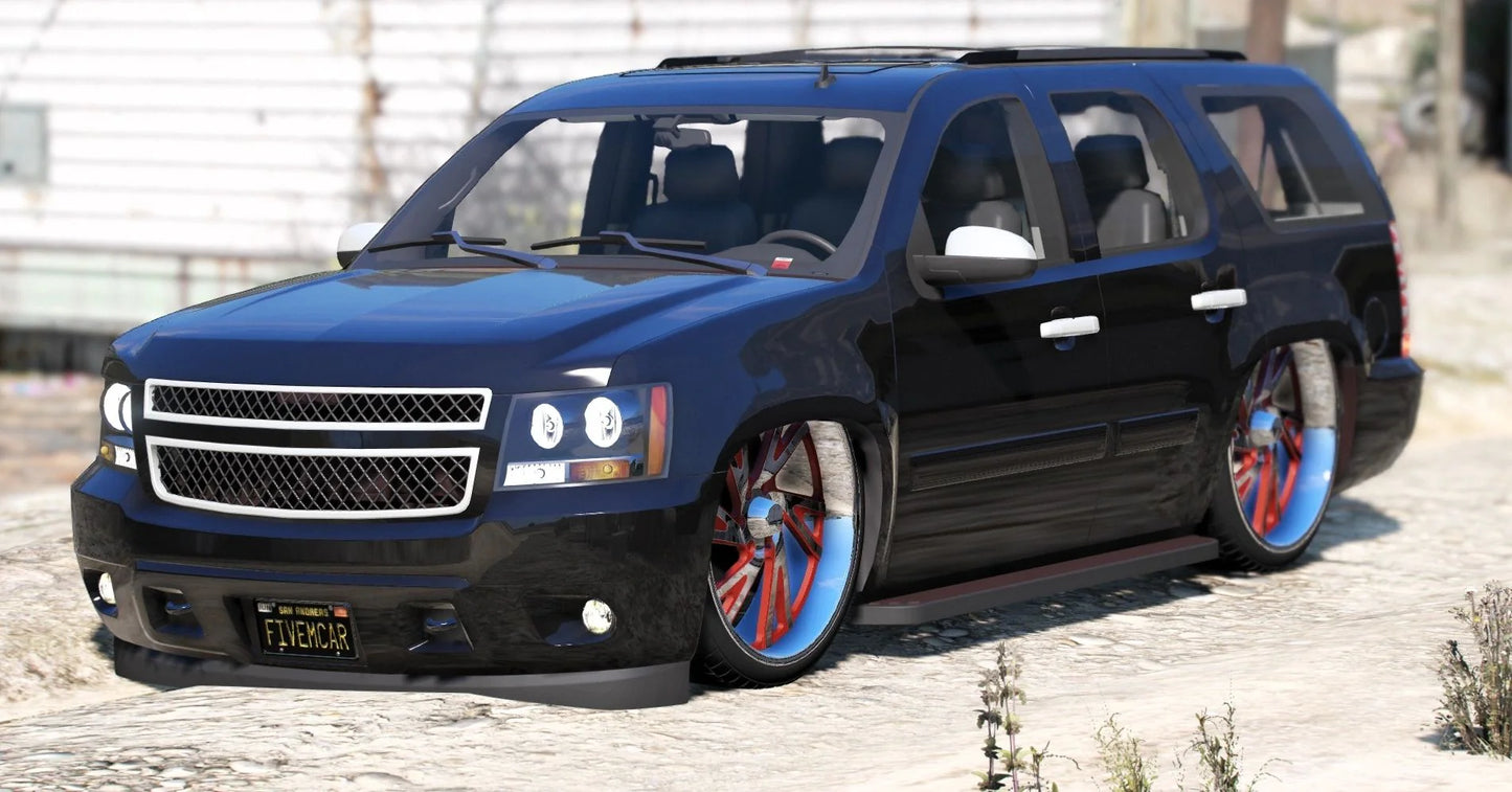 (Debadged) Chevy Tahoe 08 Speakers and Lean | Vampz Customs