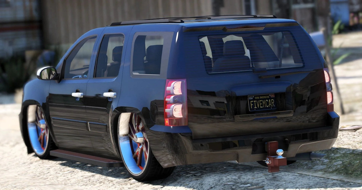 (Debadged) Chevy Tahoe 08 Speakers and Lean | Vampz Customs