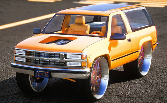 (Debadged) Chevy Tahoe 2DR Donk | Ismackzi