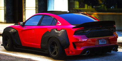 (Debadged) Custom 2021 Dodge Charger Demon Carbon Body Widebody | 4K Customs