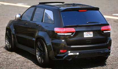 (Debadged) Custom 2023 Jeep Grand Cherokee "Rhino_srt8" Replica | 4K Customs