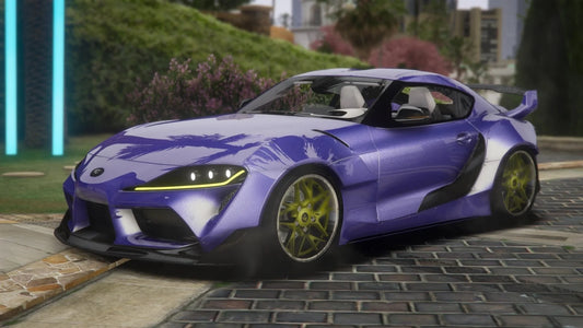 (Debadged) Customs 2020 Toyota Supra A90 Street Hunter Targa Top Twin Turbo | Freebo