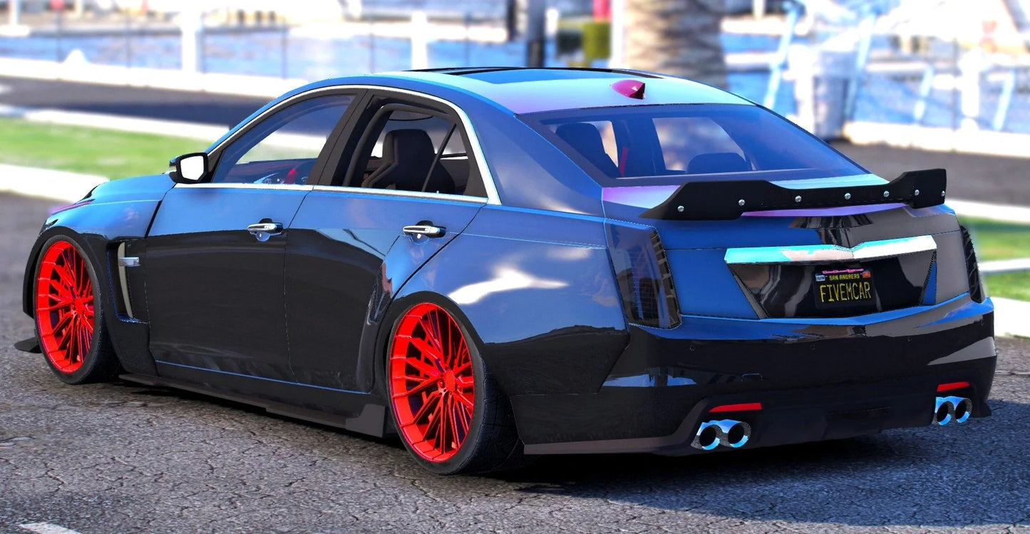 (Debadged) Custom Cadillac CTS-V Widebody 6 Seater Slider | A1 Customs