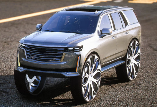 (Debadged) Custom Cadillac Escalade Donk | Bansey Mods