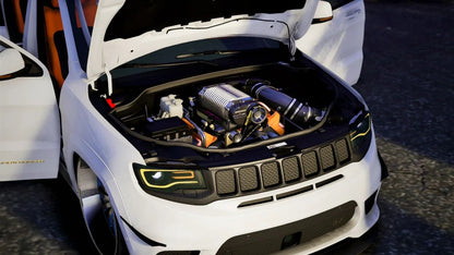 (Debadged) Custom Jeep Grand Cherokee Trackhawk with Sound Box | GC