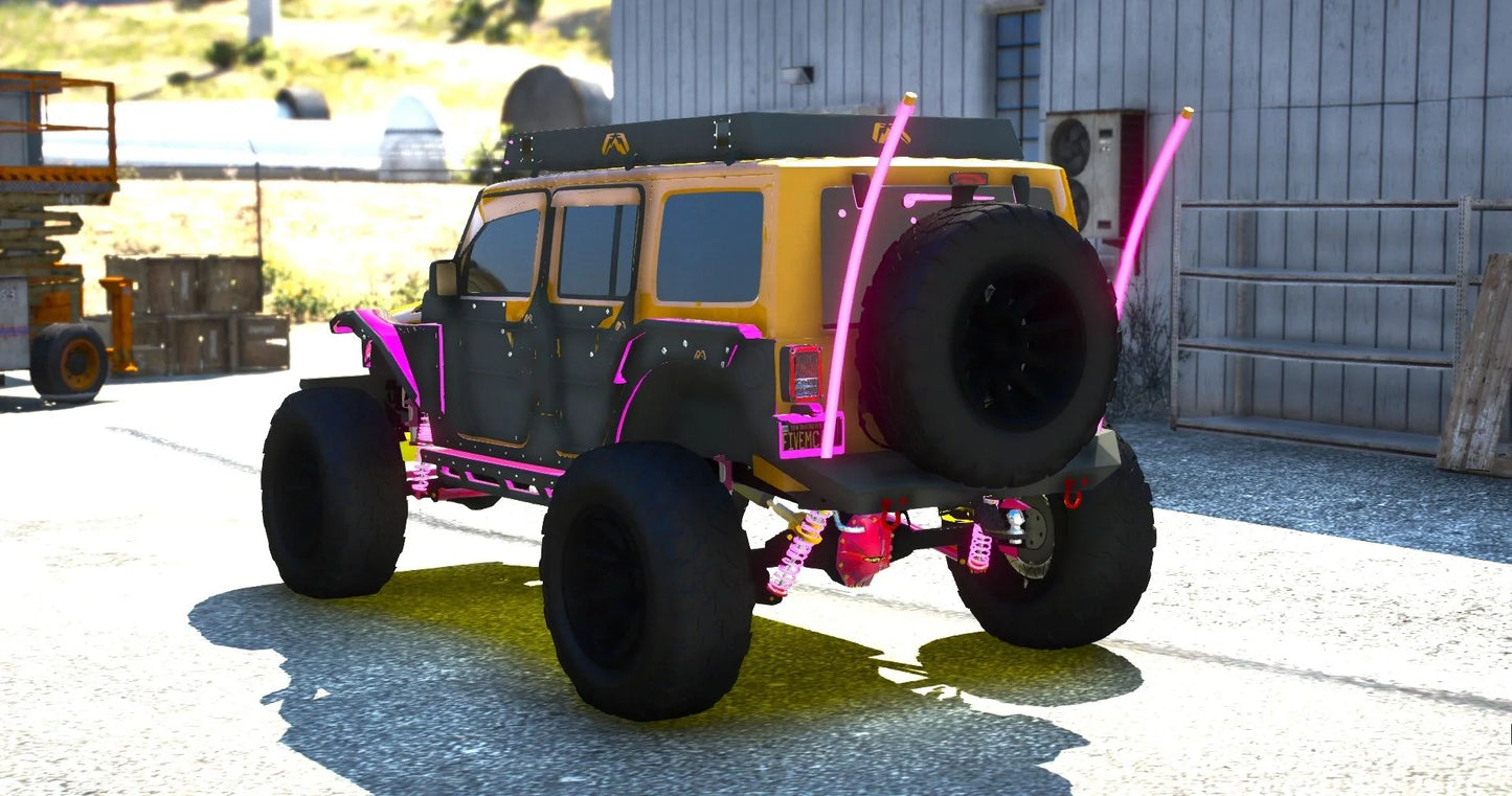 (Debadged) Custom Jeep Mod | Placo Customs