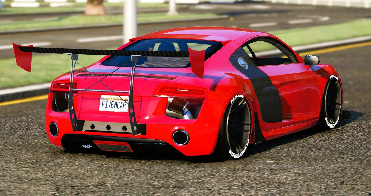 (Debadged) Audi R8 Twin Turbo Custom | Ace Young