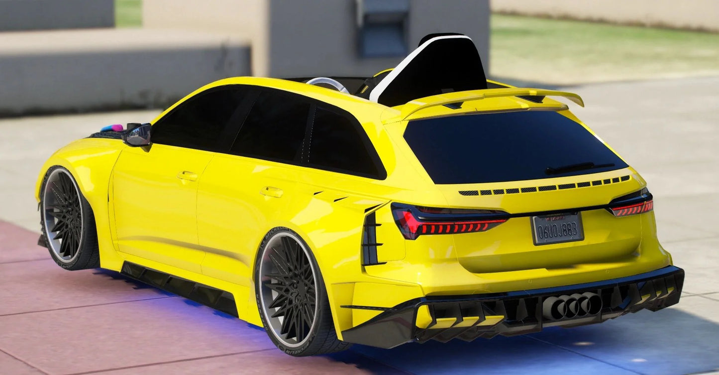 (Debadged) Audi RS6 2NCS Mini | G-Bro Customs