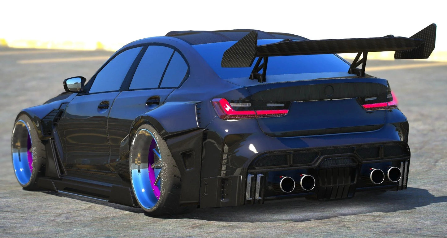 (Debadged) BMW M3 BXANE Widebody Custom (Star Roof + Speaker) | Shelby Cars