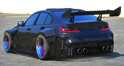 (Debadged) BMW M3 BXANE Widebody Custom (Star Roof + Speaker) | Shelby Cars