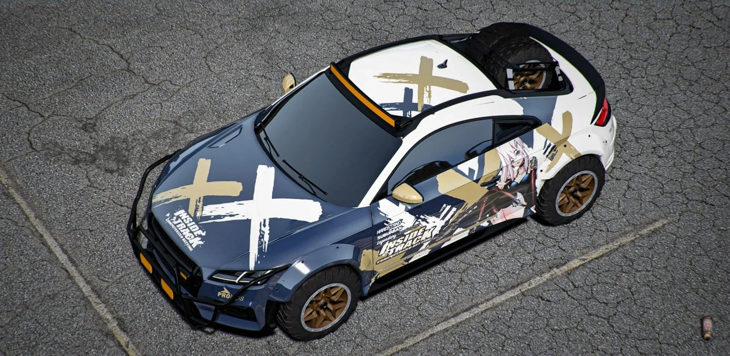 (Debadged) Audi TTRS Safari Edition (2 Liveries) | Adan