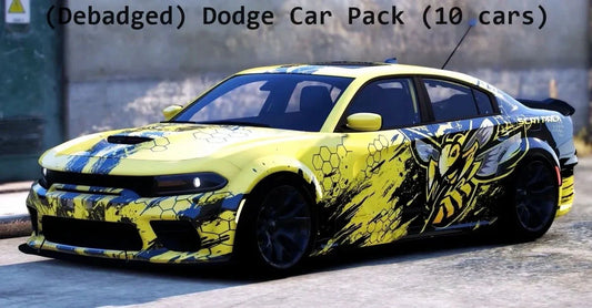 (Debadged) Dodge Car Pack (10 cars)