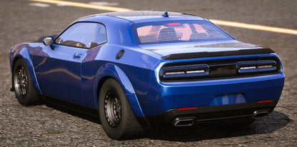 (Debadged) Dodge Challenger Demon | Pluto Customs