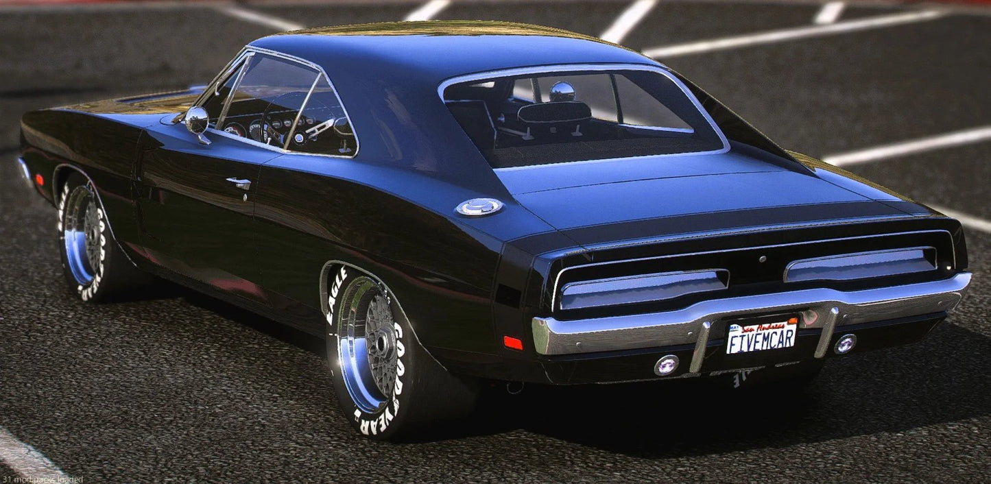 (Debadged) Dodge Charger 1969 | Rmod Customs
