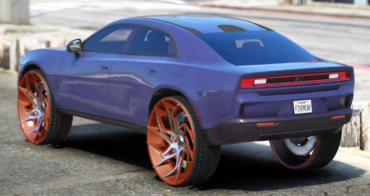 (Debadged) Dodge Charger Daytona Donk RT 2025 | GZ Customs